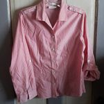 Chico's  button up dress shirt stripes Photo 0