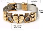 Bracelet Mesh Bracelet Women Stainless steel Gold Photo 1