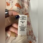 Free People Wildflower Honey Floral Print Mesh Top Ivory Combo Large Photo 12