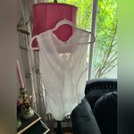 ZARA NWOT  White Guaze Asymmetrical Bottom Tank Top Photo 3