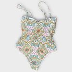 Billabong  Summerside Drew Bandeau One-Piece Swimsuit Size Medium Photo 5