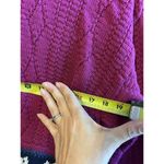 Vintage Cat Sweater Knit Sz L Pink Set Plaid Skirt Retro 70’s New Red Size L Photo 5