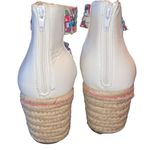 Impo  Stretch Women’s Wedge Sandal Size 11 Multi Color Memory Foam Ankle Zip Photo 6