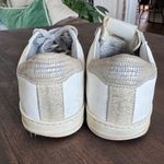 P448  womens White and Beige Sneakers Photo 3