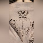 Key Closet Dragon Fine Jersey Polo Crystal Women’s Purple Shirt Size Medium Photo 11