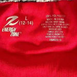 Energy zone  athletic running‎ shorts size Lg excellent condition color is coral Photo 3