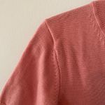 NWT Staud Women size Medium Damask Pink Sullivan Top Sweater V Photo 4