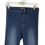 Umgee  High Waist‎ Flare Leg Jeans Bell Bottoms Denim Pants Dark Wash Size 6 Photo 1