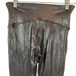 Spanx Faux Leather Moto Leggings in Very Black Photo 7
