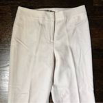 AT Studio Wool/Cashmere Blend Cream Straight Leg Dart Dress Pants Size 2P Photo 1
