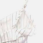 Lush Clothing Lush Corset White Stripped Dress size Small Photo 2