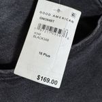 Good American NWT! Good 90s Mid Rise Relaxed Baggy Jeans Size 16 Womens Black Photo 2