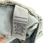 Jonathan Simkhai 28 Leo High Rise Denim Shorts Mykonos Light Wash Organic Cotton Blue Photo 5