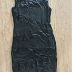 Bailey 44 leather and cotton dress Photo 0