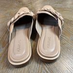 Kaanas  Poltava Square Toe Mules Clogs‎ Braided Nude Tan Size 10 Photo 5