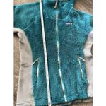 Patagonia Hi Loft R3 Regulator Polartec Hoody Sweater Jacket Womens XS Teal Photo 3