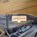 Anthropologie  Madchen Midi Skirt Blue - 4 Photo 7