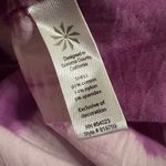 Athleta Swim Coverup Dress Embroidered Boho Half Zip Waist Tie Large Vacation Photo 6