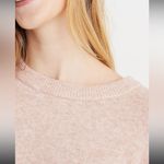 Madewell Gladwell Balloon-Sleeve Wool Alpaca Pullover Sweater Heather Rose Photo 3