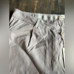 Max Studio NWT Gray Women's Straight Leg Pant with Zipper Size L F43 Photo 6