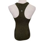 Lululemon  Women’s Swiftly Tank, Heathered Green With Floral Pattern 4 Photo 1