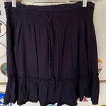 Loft  Casual Navy Skirt Photo 0