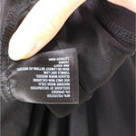 East 5th  Black Sleeveless Shift Dress with Beaded Neckline Photo 4