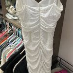 Windsor White Rhinestone Bodycon Dress Photo 3