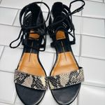 Dolce Vita Black and Snakeskin Strappy Sandals Gladiator Shoes,‎ Size 6 Photo 6