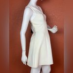 BCBGMAXAZRIA BCBGMAXAZIA white dress short straps cocktail party wedding prom Size 10. E39 Photo 6