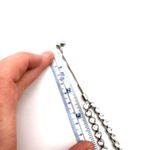 Premier Designs studded statement crystal bracelet adjustable silvertone silver Photo 5