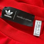 Adidas Danielle Cathari x Shirt Womens Small Red White Athletic Tee Athleisure Photo 5