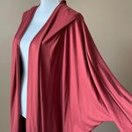 Dear Apple | Rust Open Cardigan Duster Sz S Photo 3