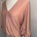 Buckle Pink Blouse Photo 2