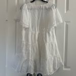 Show Me Your Mumu  Alyssa Mini Dress White Voile size medium Photo 4