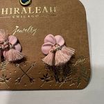 Shiraleah  Chicago Blush Pink Flower Tassel Earrings Jewelry Cute Trendy‎ Photo 2