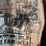 Bonjour Women’s Vintage western style state fair crop top short sleeve tee Photo 6