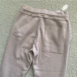 ZARA  Light Brown Joggers Sweatpants Pants Stretchy Textured Size Medium GUC Photo 9