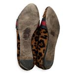 Veronica Beard  Griffin Leopard Animal Print Cow Hide Fur Loafer Flats 36.5 Photo 4