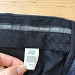 EXPRESS  Editor Mid-Rise Vertical Stripe Woven Career Dress Pant Trouser, 8 Photo 7