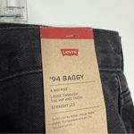 Levi's NWT 94 Baggy Jean in Open Mind Straight Washed Black Size 22W Photo 4
