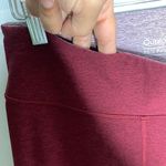 Outdoor Voices Tri-Color Springs Burgundy Red Athletic 7/8 Leggings Size Medium Photo 4