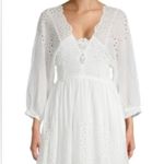 Free People  White Eyelet Lottie Dress Photo 6