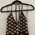 Cotton Candy LA Brown Top Photo 0