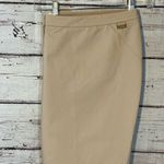 Calvin Klein  Dress Pants Ankle Flat Front Tan-20 Photo 4