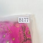 Farm Rio NWOT  x Anthropologie Beaded Belt Puff Sleeve Pink Mini Dress Sz M Photo 11