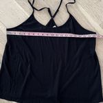 Old Navy Black Ribbed Racerback Cami Tank Top Adjustable Straps Size Large Photo 5
