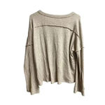 Pink Lily Beige Oversized Pullover Top Medium Photo 7