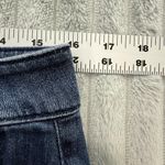 J‎ Jill Jeans Womens 8 Wide Leg Tab Waist Cropped Blue Denim Stretch Capri Pants Photo 5