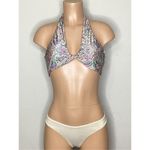 PilyQ New. PQ shimmer paisley bikini. L-top/S-bottom. Retails $152 Photo 2